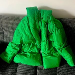 Free People Oversized trapeze Haley puffer jacket